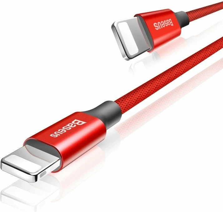 Kabllo Baseus Yiven Lightning, 180 cm, 2A, e kuqe