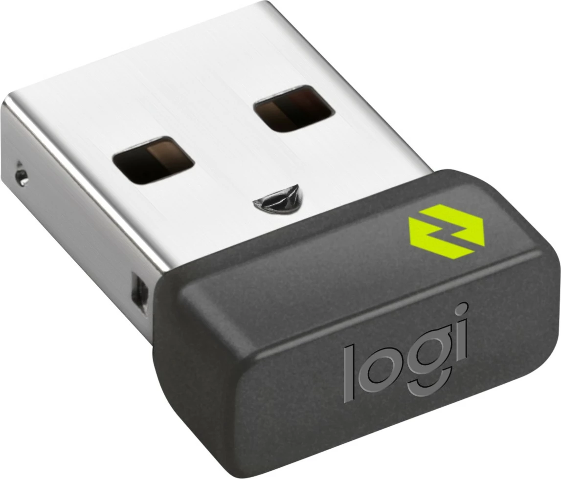 USB receiver Logitech Logi Bolt, i zi, i gjelbër