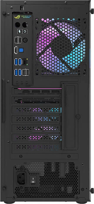 Kasë Darkflash DK351 me 4 ventilatorë RGB, Middle Tower, xham i temperuar, e zezë