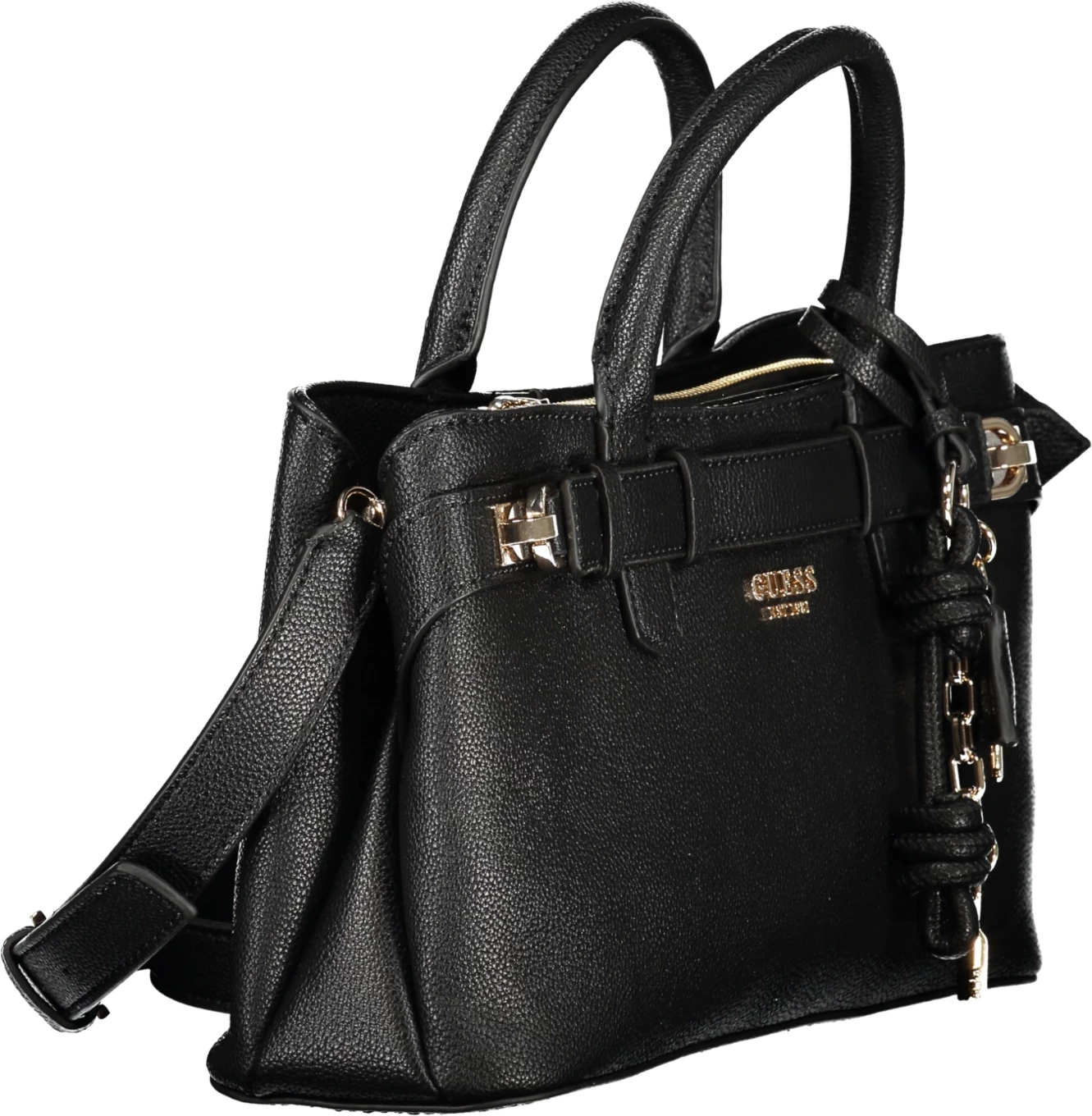 Çantë për femra GUESS JEANS Gregoria, e zezë