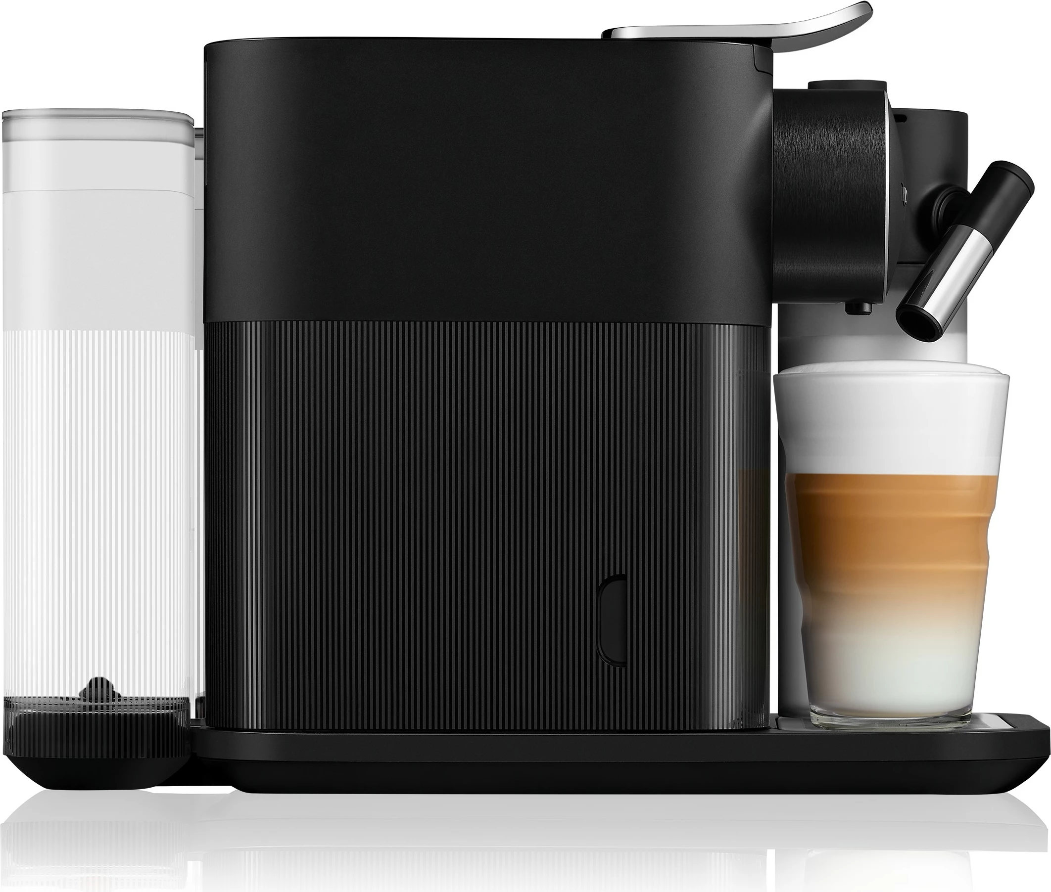 Aparat kafeje kapsula DeLonghi Nespresso Lattissima Gran EN 640.B, 1L, e zezë