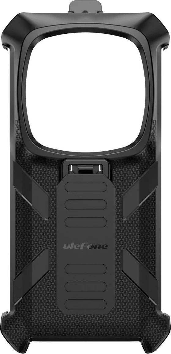 Mbështjellës Ulefone Armor 28 Ultra/28 Ultra Thermal, plastikë, me karabiner dhe klips, i zi