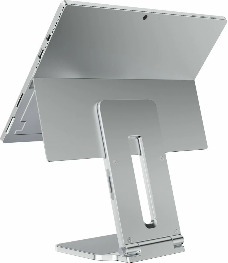 Stendë multimedia Kensington për Surface Pro/Go, alumin, platinium