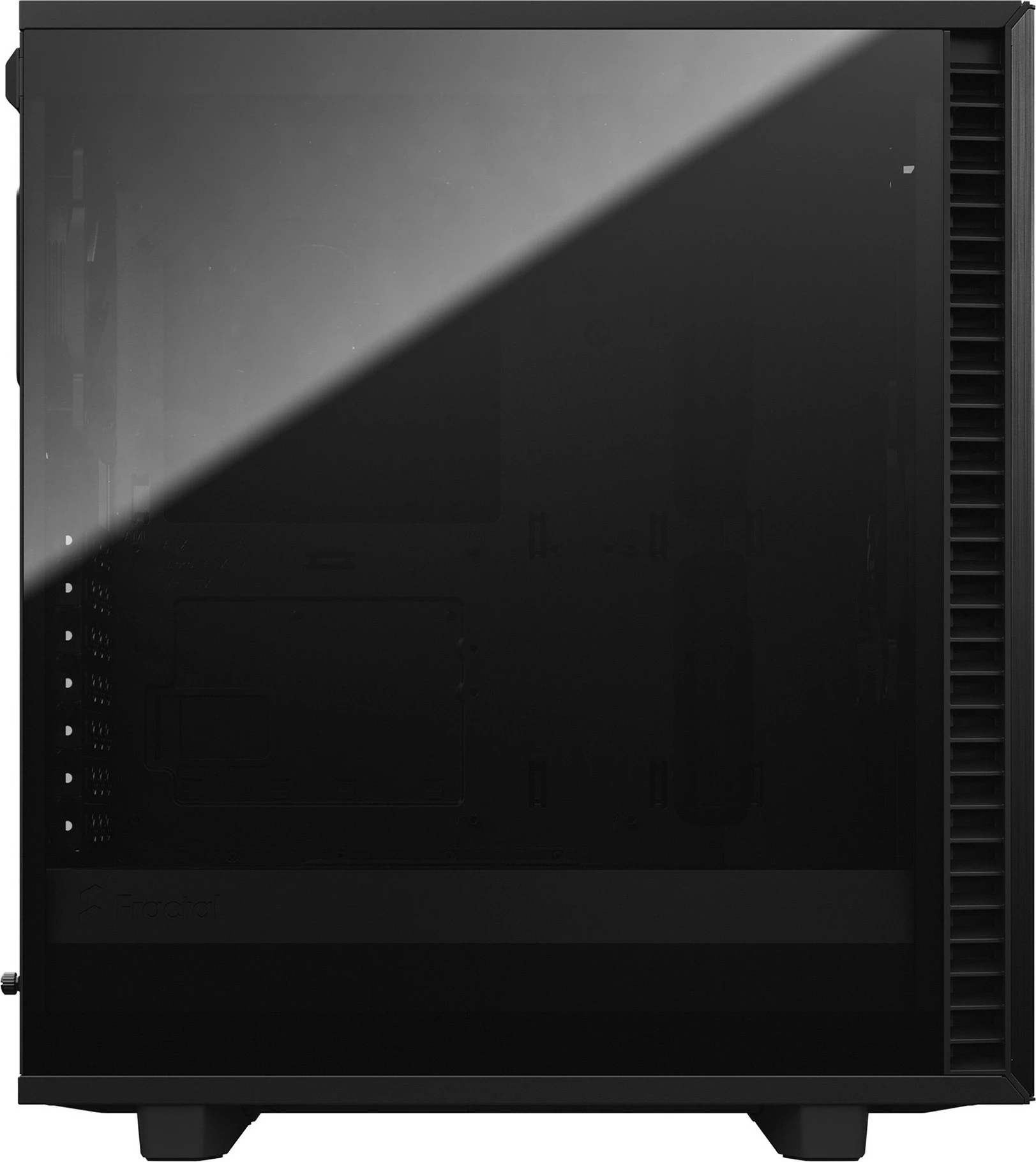 Kasë Fractal Design Define 7 Compact, Midi Tower, ATX, micro ATX, Micro-ITX, e zezë