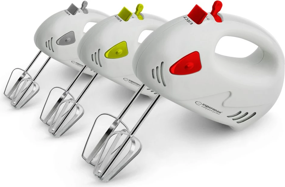 Mikseri dorës Esperanza EKM007WE, Gri dhe Bardhë, 150 W