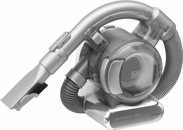 Sesalnik aku Black+Decker Dustbuster Flexi PD1820L 18 V Li-Ion 560 ml Gri/Krom, set me aksesorë