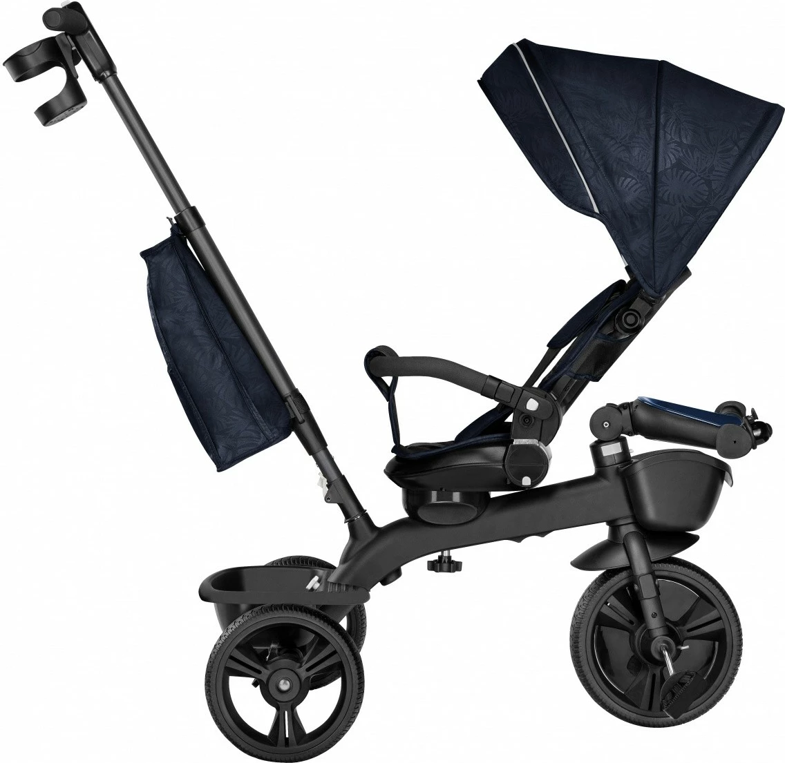 Tricikël Lionelo KORI, 2-në-1, për fëmijë, Blue Navy