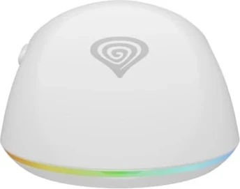 Maus wireless Genesis Zircon XIII Custom RGB, 26000 dpi, 7 butona, e bardhë