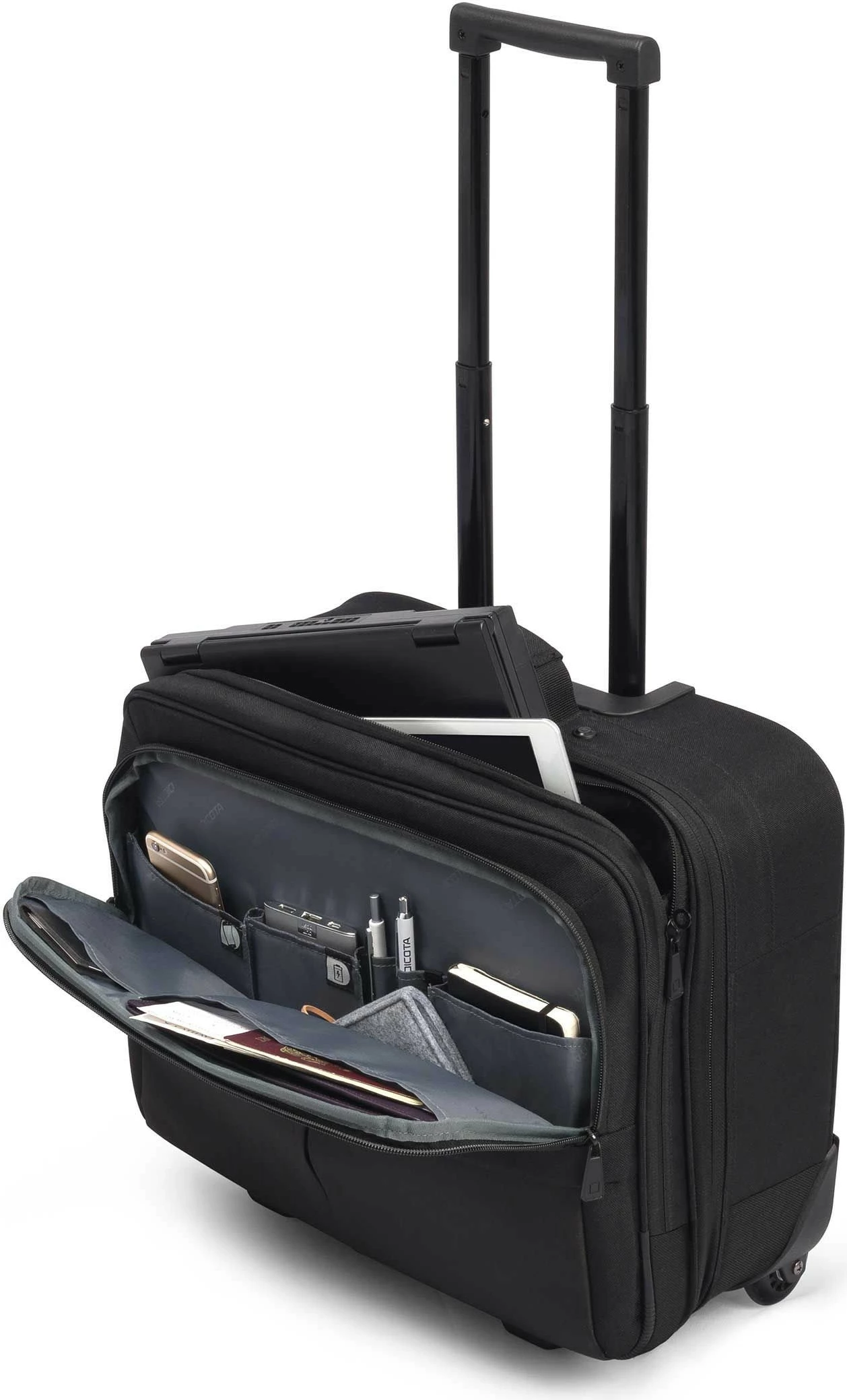 Çantë laptopi DICOTA Multi Roller, 15.6", e zezë