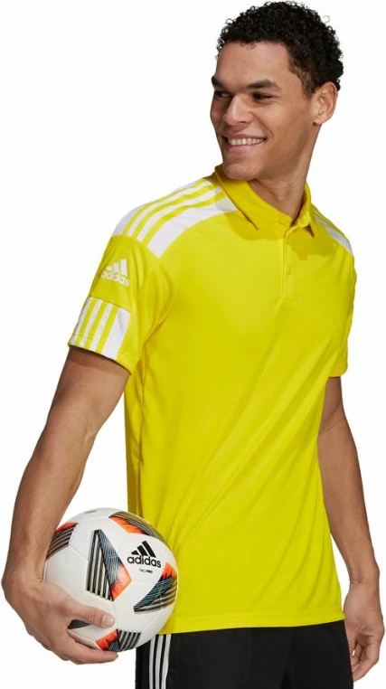 Polo për Meshkuj Adidas Squadra 21, e verdhë