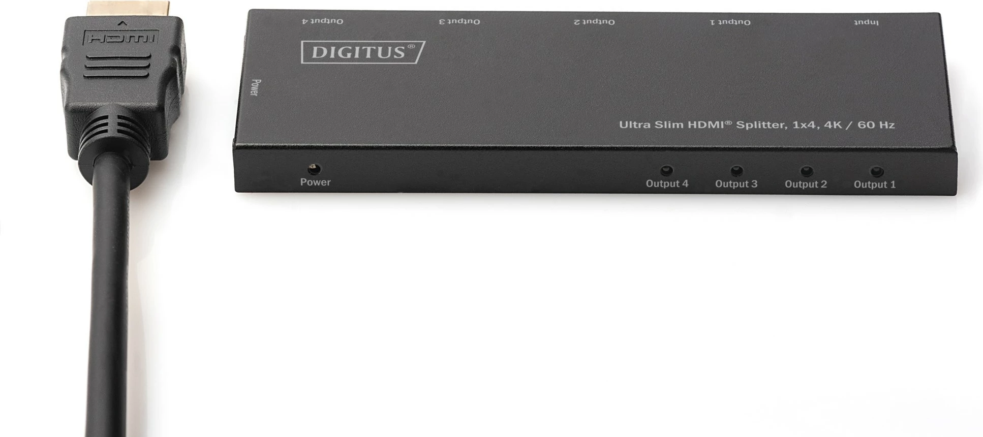 Splitter HDMI Digitus Ultra Slim 1x4, 4K/60Hz, i zi