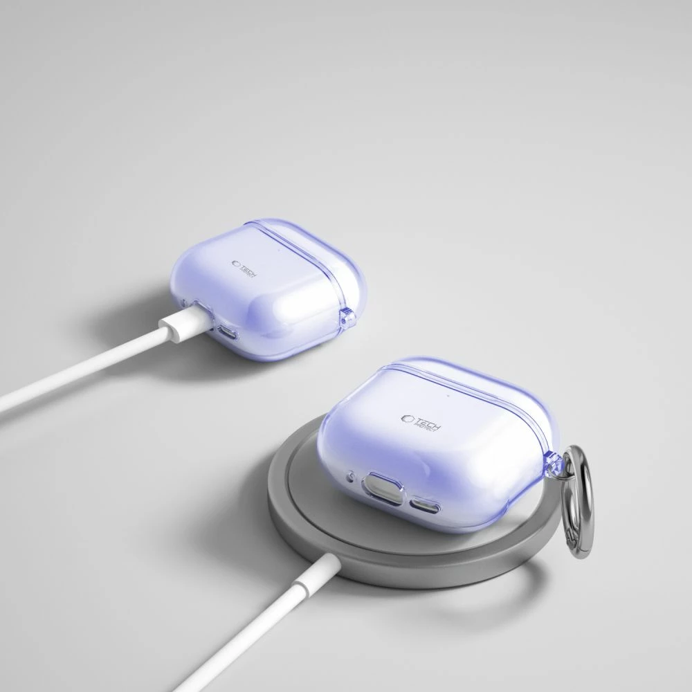 Mbështjellës Tech-Protect FlexAir për AirPods 4, Violet
