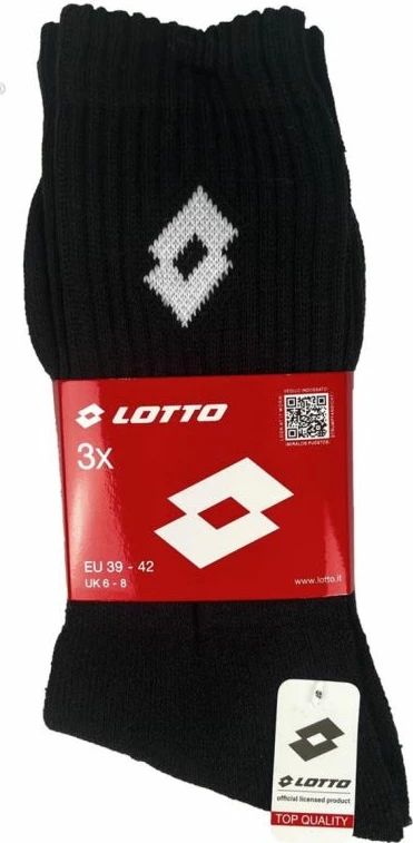 Çorape për meshkuj Lotto, të zeza