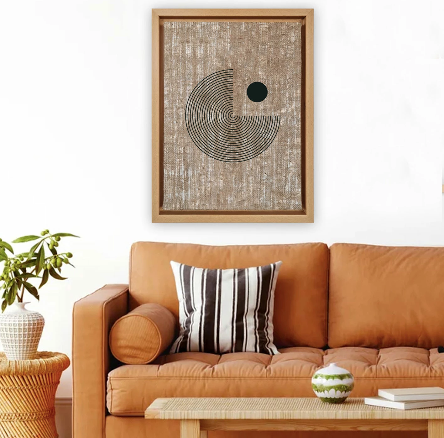 Pikturë dekorative kanavacë Wallity, shumëngjyrëshe, LNJ31896274750 - 96136, 96x136cm