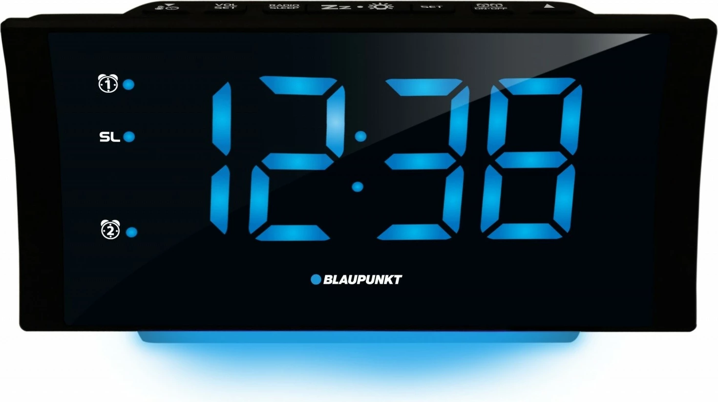 Radio alarm orë Blaupunkt CR80USB me USB, e zezë