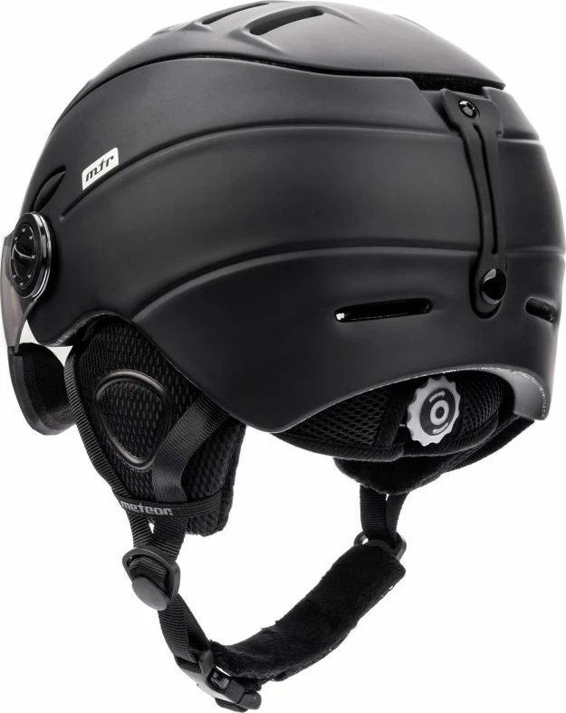 Helmeti i Skive për Meshkuj dhe Femra Meteor Holo, i Zi