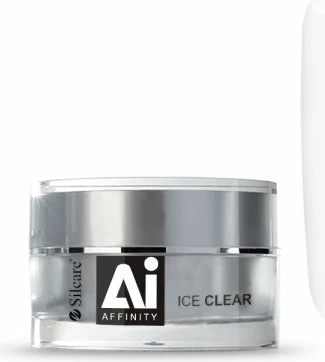 Xhel ndërtues për thonj Silcare Affinity për femra Ice Clear 30g