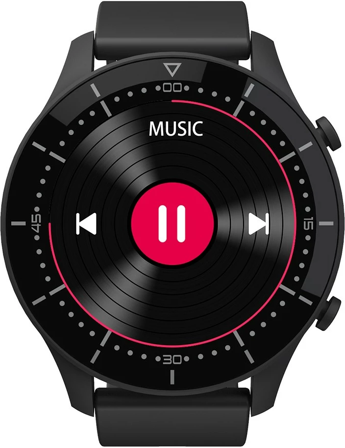 Smartwatch Media-Tech ACTIVEBAND GENUA MT870, 1.3", Bluetooth Calling, e zezë