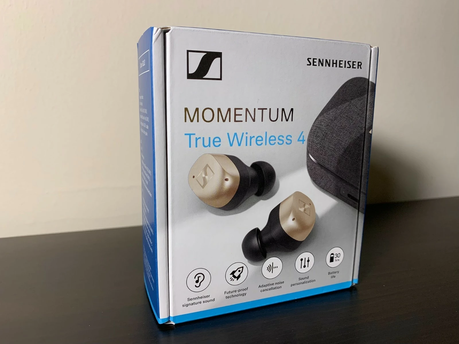 Kufje Sennheiser MOMENTUM True Wireless 4, Bluetooth 5.4, bateri 30-orëshe, Adaptive ANC, LE Audio, Auracast