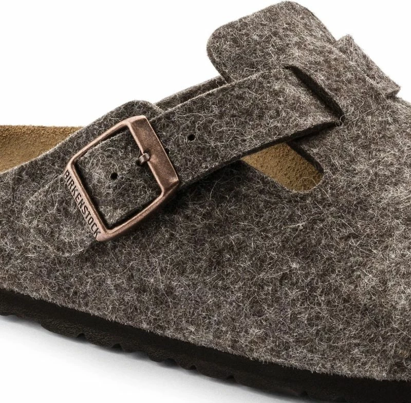 Clogs femra Birkenstock Boston BS 0160583, cocoa, të ngushta