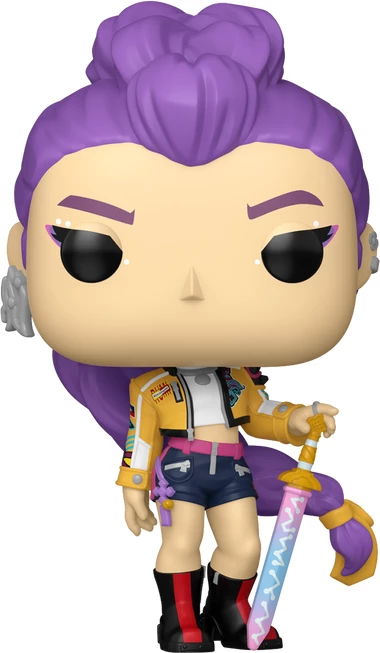 Figurinë koleksionuese Funko POP! Animation KPOP Demon Hunters Rumi, vinyl, vjollcë