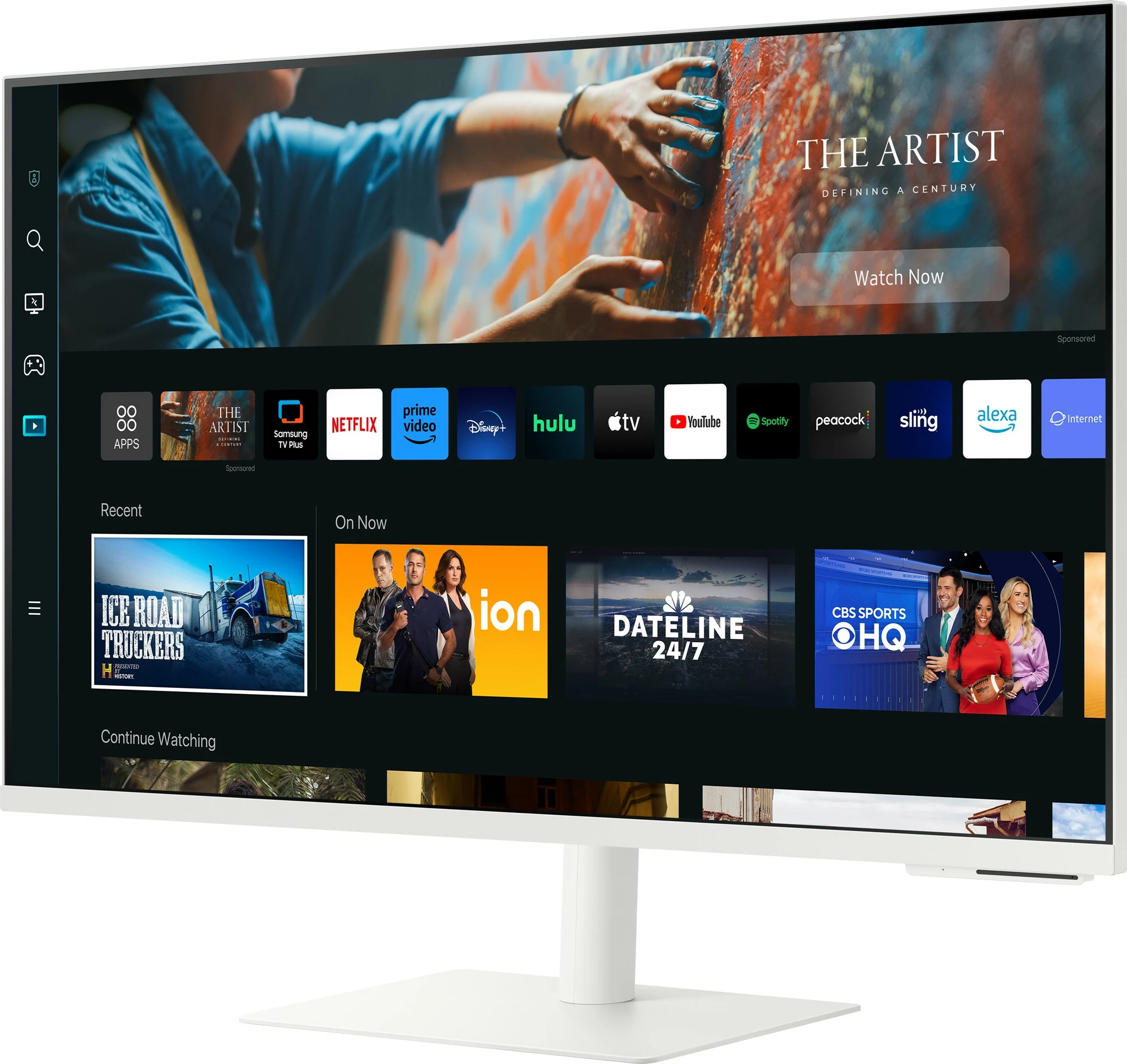 Monitor Samsung M70C, 32", 4K Ultra HD, LED, Bardhë