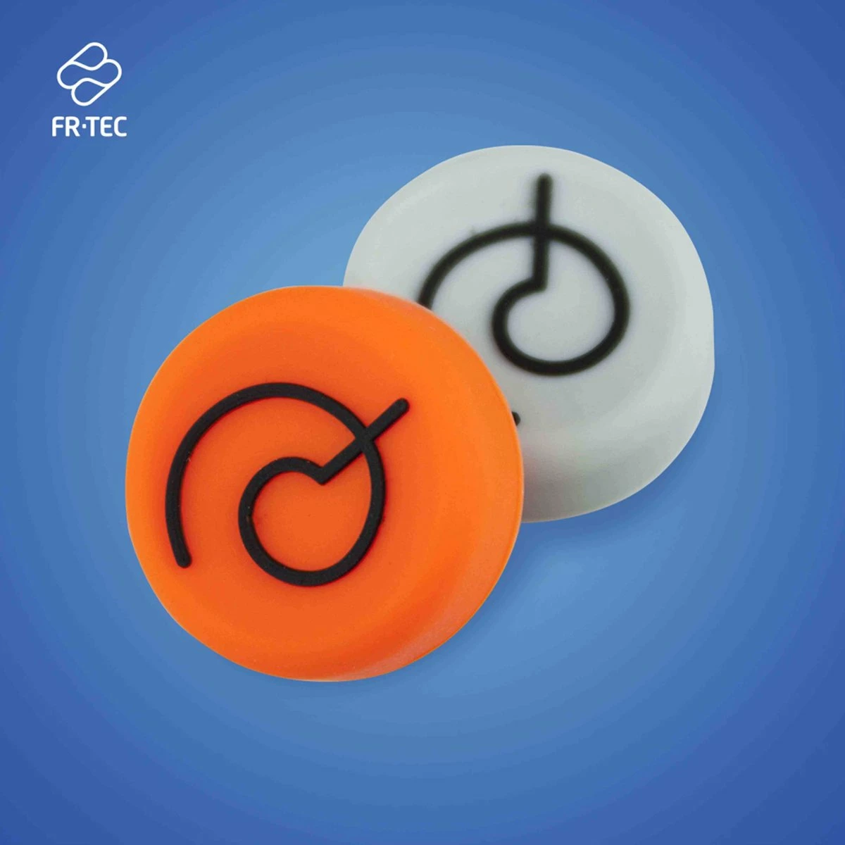Grip për joystick FR-TEC Dragon Ball Z Grips Whis, kompatibil me PS4/PS3/Xbox 360, set 2 copë, portokalli/bardhë