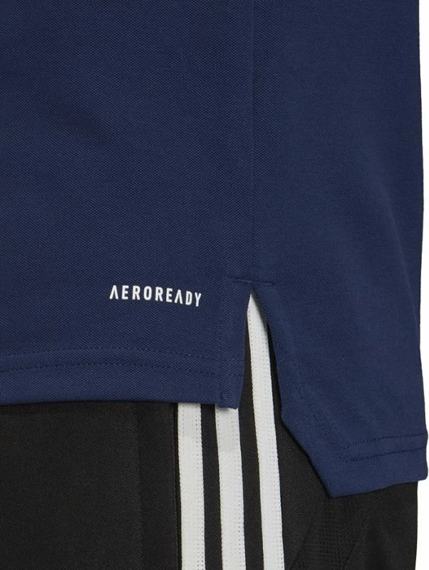Maicë Polo për meshkuj adidas, ngjyrë blu deti dhe e bardhë