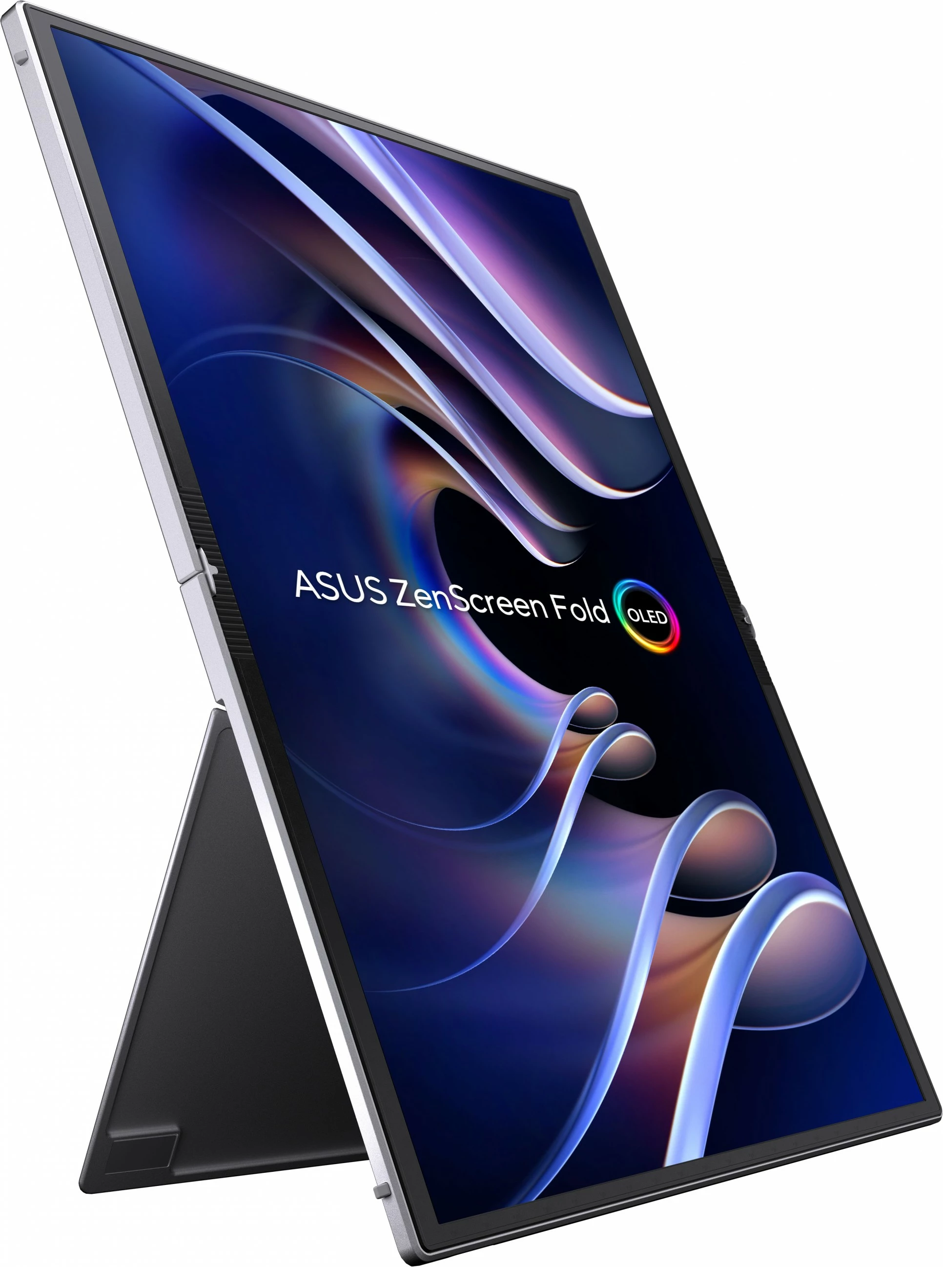 Monitor portativ ASUS ZenScreen Fold OLED MQ17QH, 17.3", Quad HD, OLED, Argjendtë