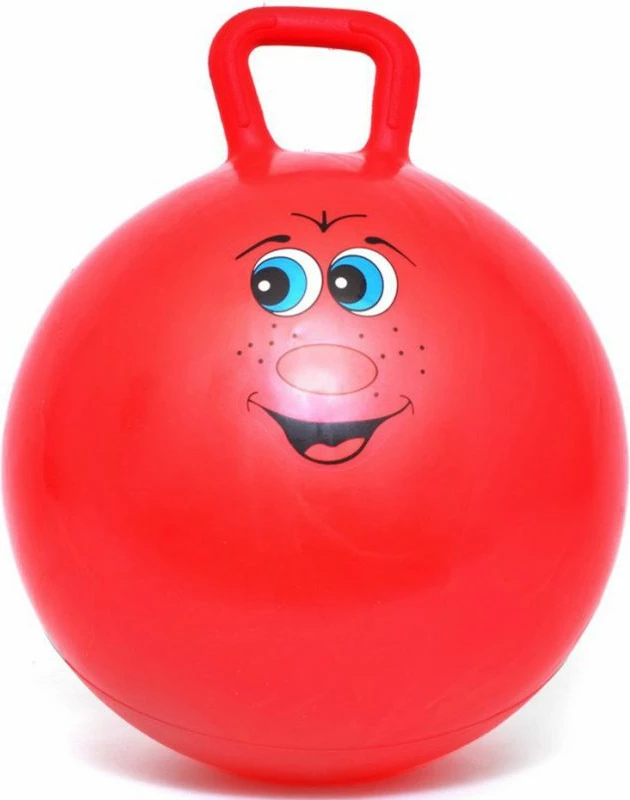 Top gymnastikor me dorezë SMJ BL010 55cm, i kuq