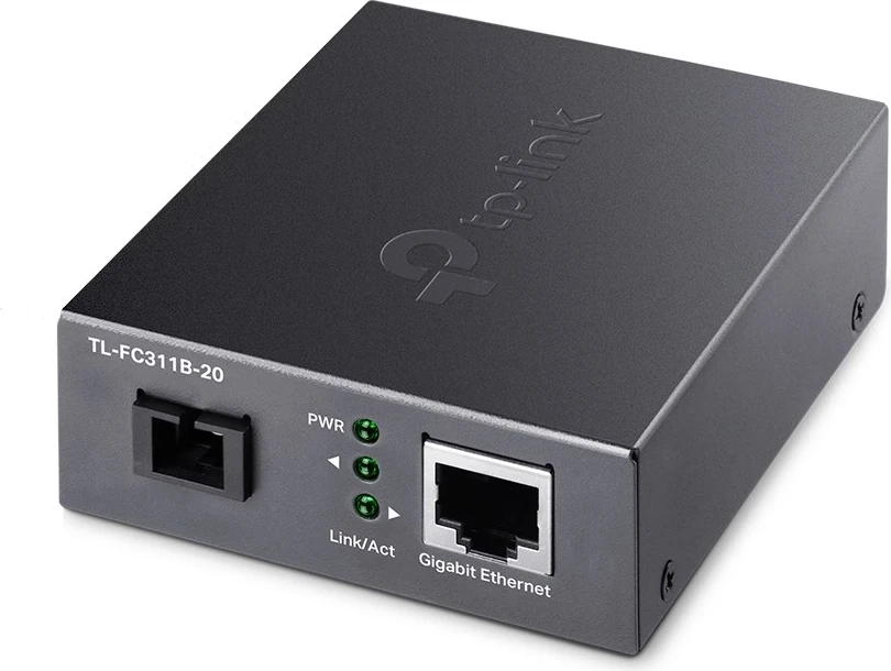 Konvertues Media TP-Link Gigabit WDM, i zi