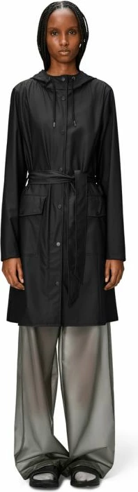 Jakne për femra Rains, e zezë