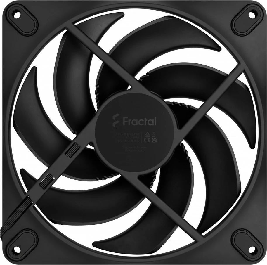Ventilator kase Fractal Design Momentum 14, 140mm, i zi