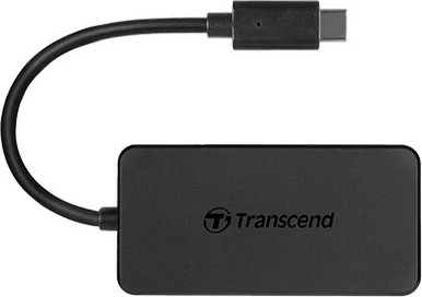 USB HUB Transcend HUB2C, 4 porta, USB 3.1 Type-C, i zi
