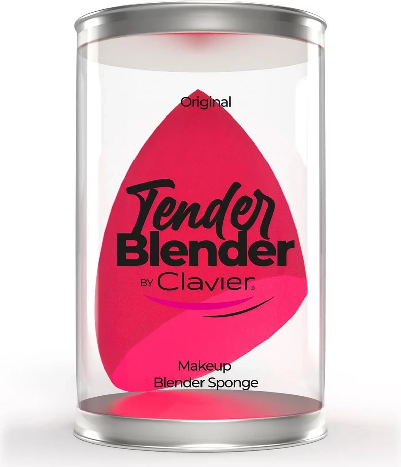 Sfungjer për grim Clavier Tender Blender Soft Makeup Sponge Cut për femra, 1 copë