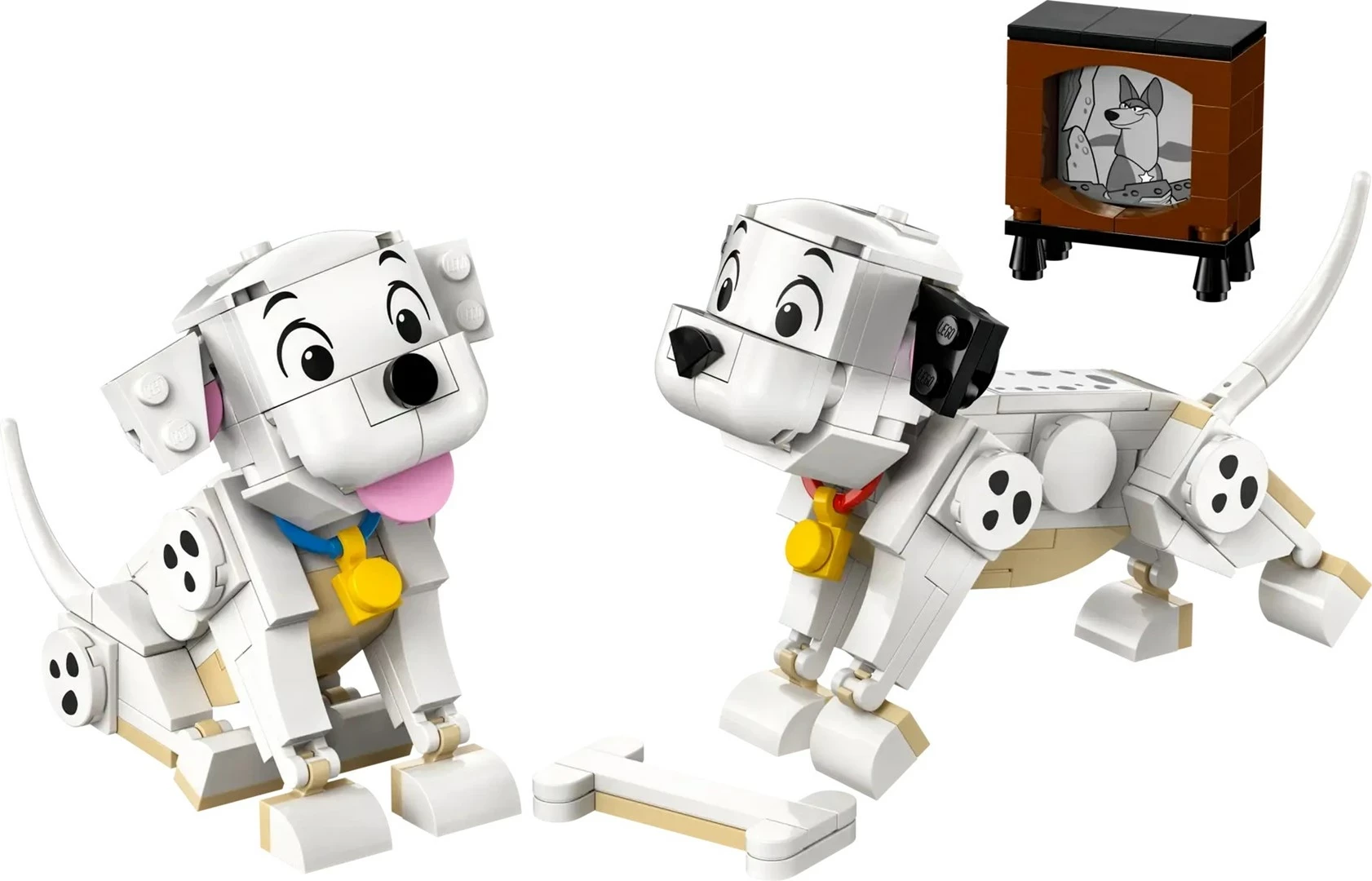 Set LEGO Disney 43271 Lucky & Penny, 101 Dalmatëtët, 268 pjesë
