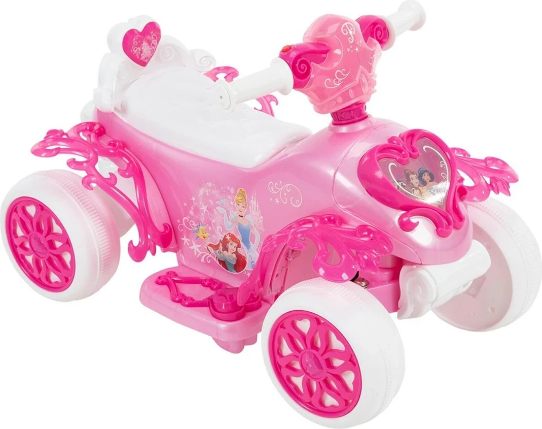 Quad elektrik për fëmijë HUFFY Princess Bubble 19055W, rozë