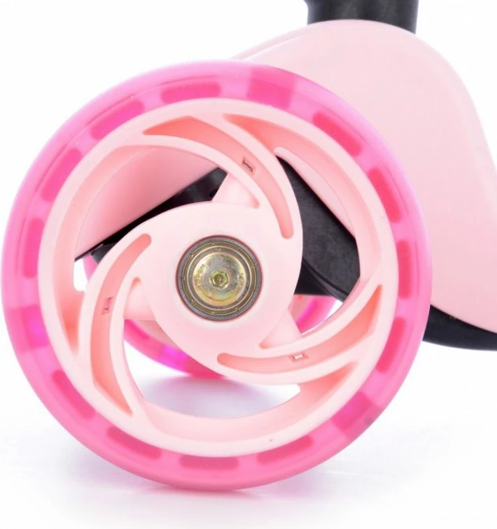 Trotinet për fëmijë Tempish, jeshile dhe rozë