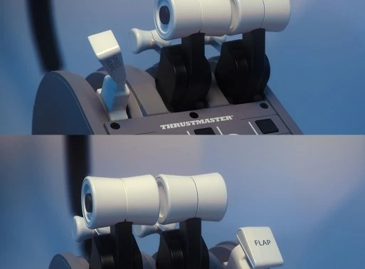Joystick Thrustmaster TCA Quadrant Boeing Edition, për PC/Xbox, i zi