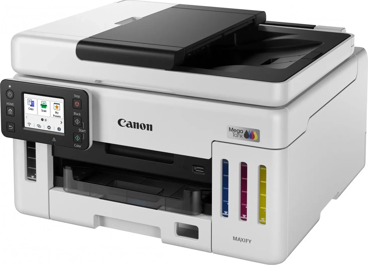 Printer Canon MAXIFY GX6140, inkjet, multifunksional, i bardhë