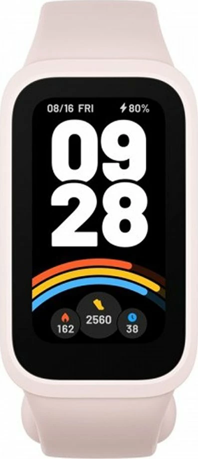Smartband Xiaomi Smart Band 9 Active 1.47\", 5ATM, Bluetooth 5.3, 300 mAh, Rozë