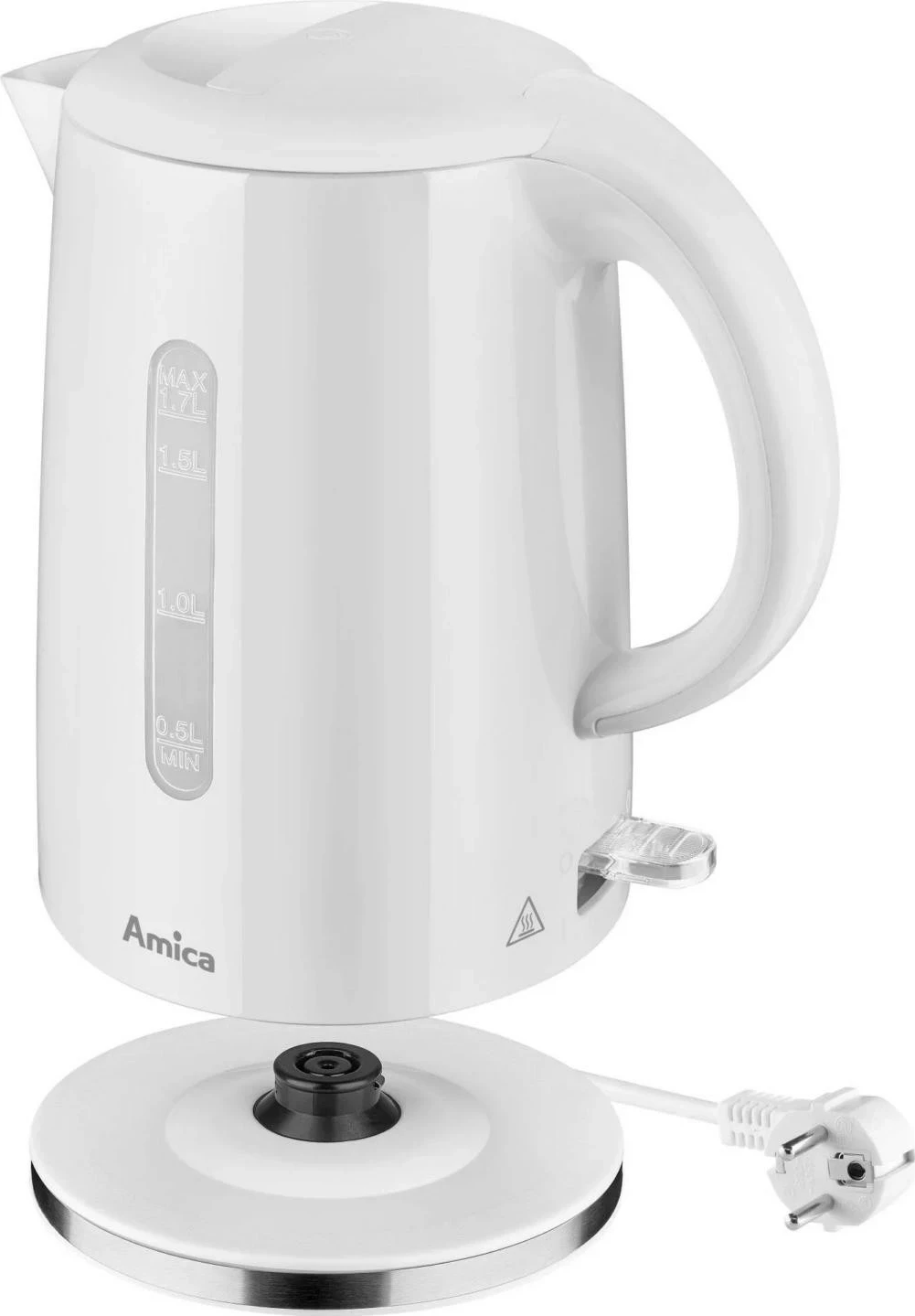 Çajnik elektrik Amica Friend KF100x, 1.7L, bardhë
