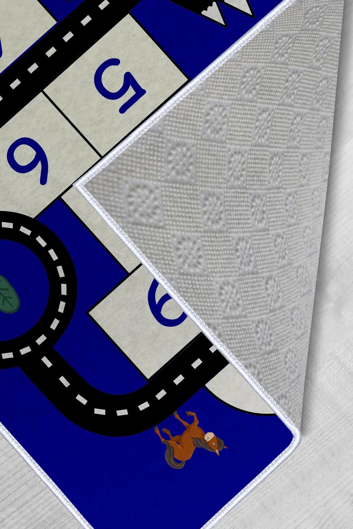 Qilim për fëmijë, shumëngjyrësh, 80x50cm, HMNT468