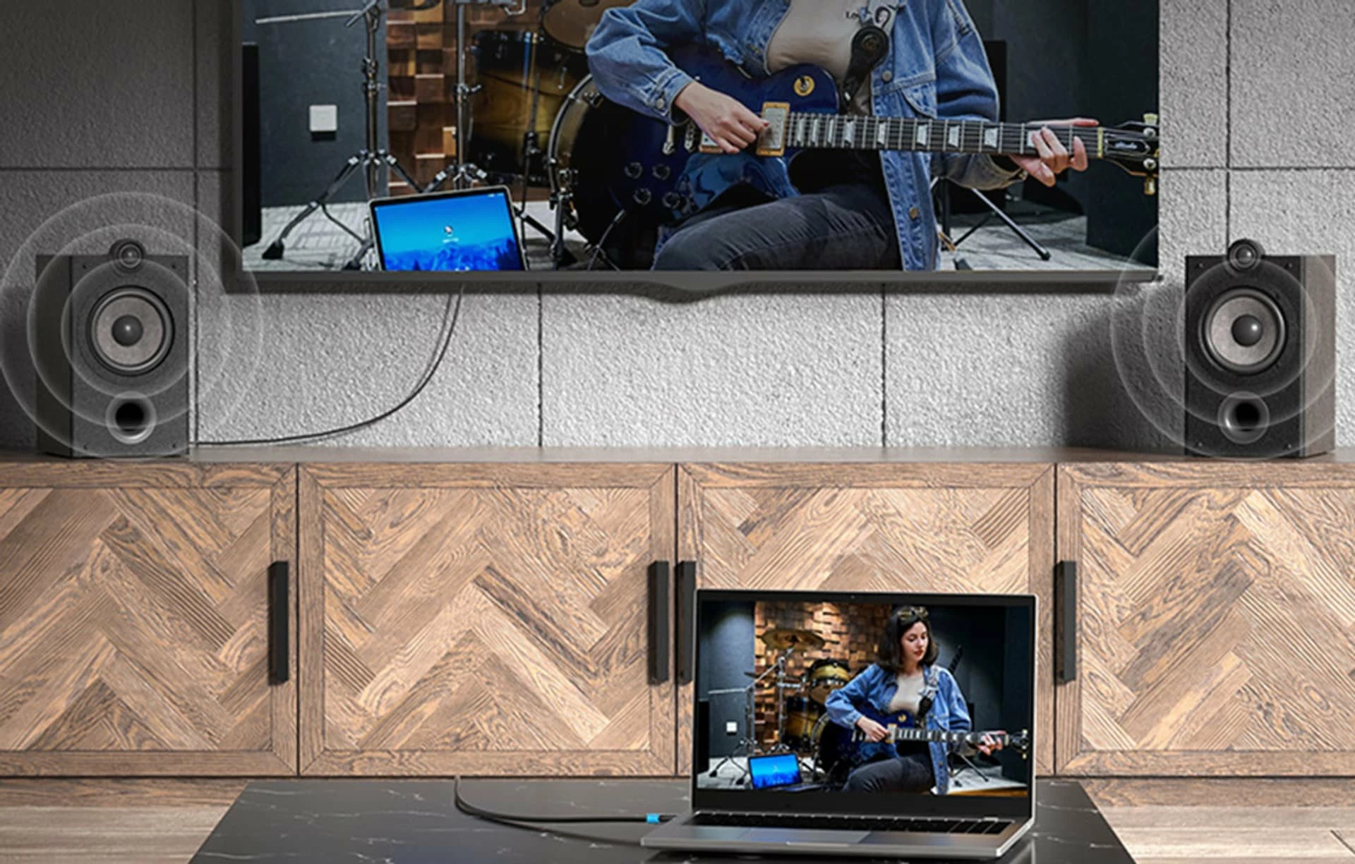 Kabllo HDMI Vention AACBK 8m, e zezë