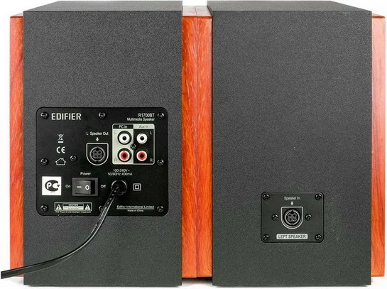 Boks Edifier R1700BT, 2.0 kanale, Wireless, 66 W, 60 - 20000 Hz, Ngjyrë e zezë, Dru