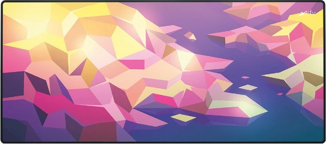 Mauspad Cherry Xtrfy GP5 Litus Pink XL, Pambuk, Jo-rrëshqitës, Rozë