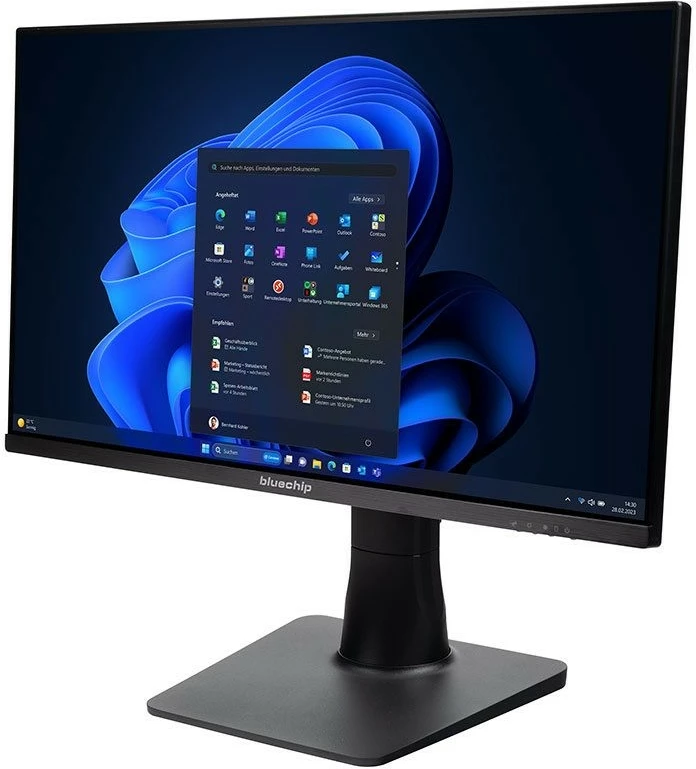 Kompjuter All-in-One bluechip BUSINESSline AIO2350, i5 14400, 16GB RAM, 500GB SSD, 23.8" LED IPS, Wi-Fi 6, Windows 11 Pro