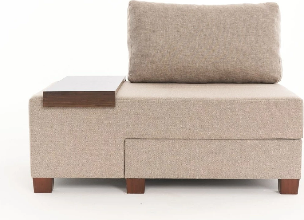 Krevat-karrige një vendës Atelier del Sofa, liri Perenna, anë e majtë, krem