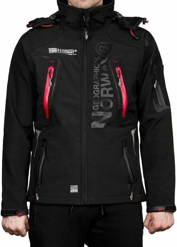 Jakne për meshkuj Geographical Norway, të zeza