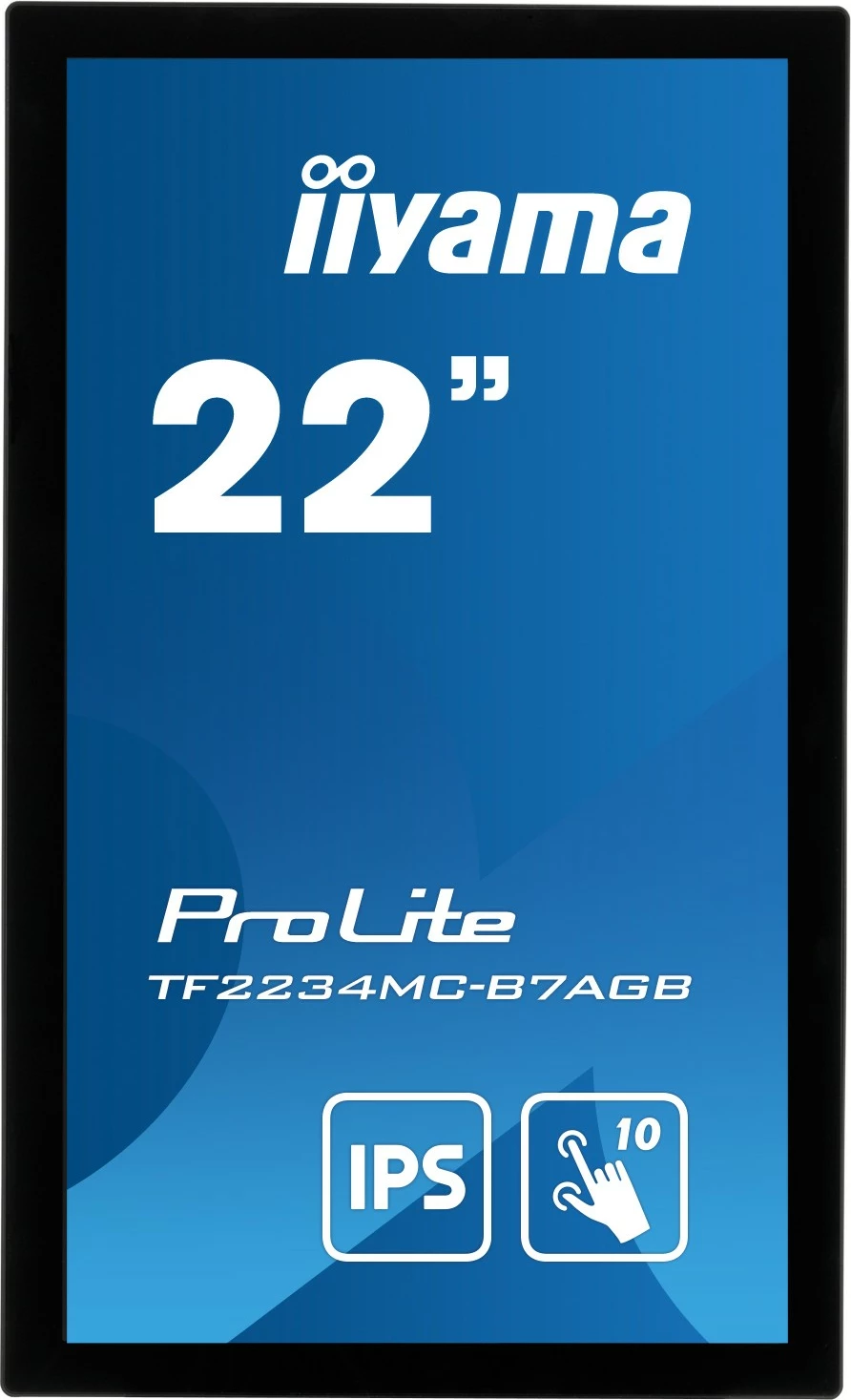 Monitor iiyama ProLite TF2234MC-B7AGB, 21.5", Full HD, LED, Touchscreen, i zi